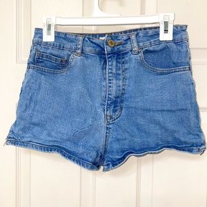 Forever 21 High Waisted Jean Shorts